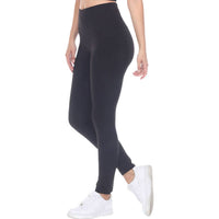 GOLDHAUS High Rise Leggings in black - women's pants - alternate view