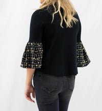 Thml - Tweed Angel Sleeve Top