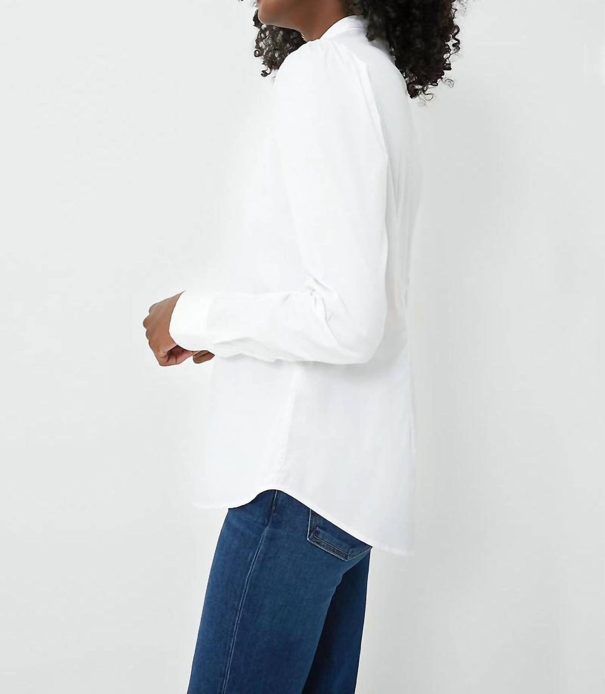 The Shirt - Puffed Shoulder Button Down Shirt