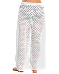 Always For Me - Plus Size Lattice Beach Cover Up Pants