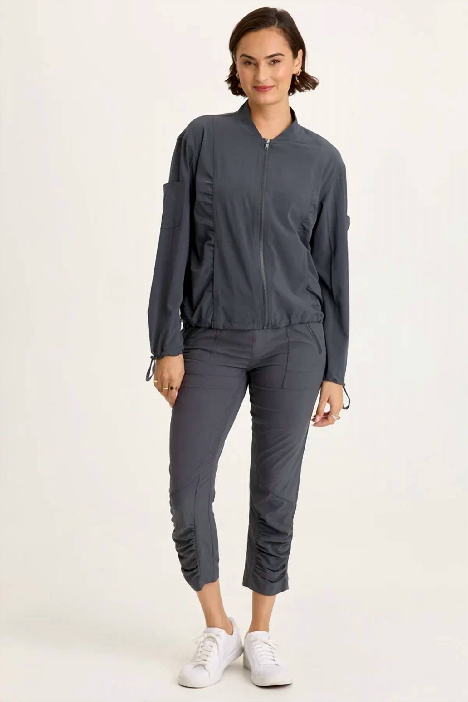 Xcvi - Aksana Whisper Stretch Ruched Active Slim Pant