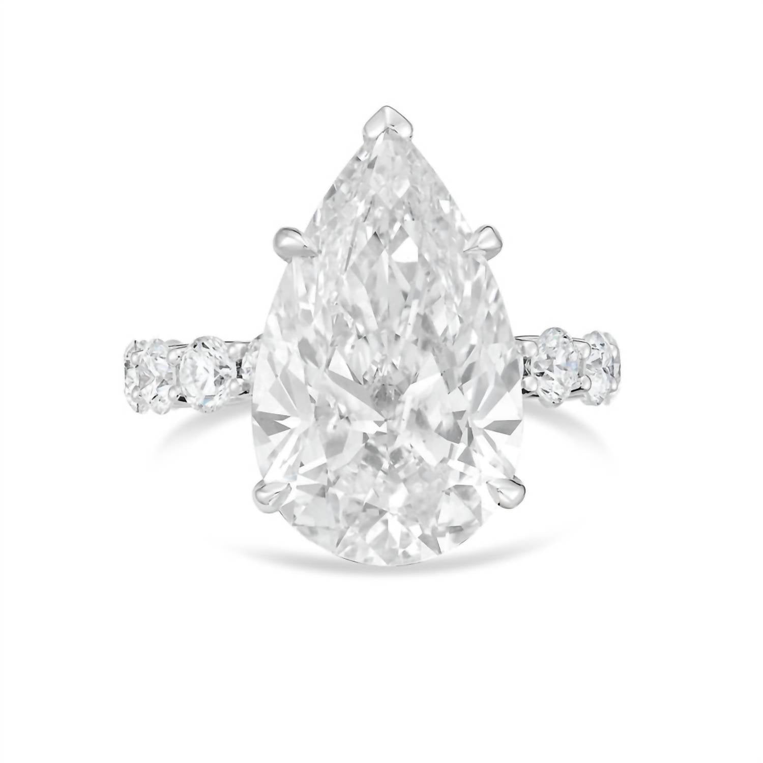 Diana M Jewels - Women's Pear & Round Lab-Grown Diamond Fashion Ring (4.00 Ct) - Signature Plus