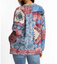 Johnny Was - JOAN WRAP BINDED SHERPA JACKET