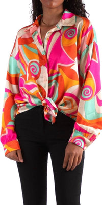 Gigi Moda - Discoteca Long Sleeve Button Down Shirt