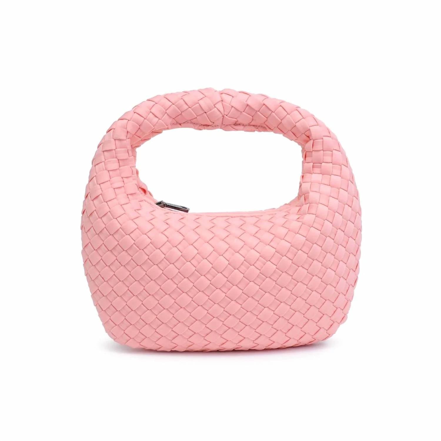 Sol And Selene - Women's Dream Small Woven Neoprene Hobo Bag