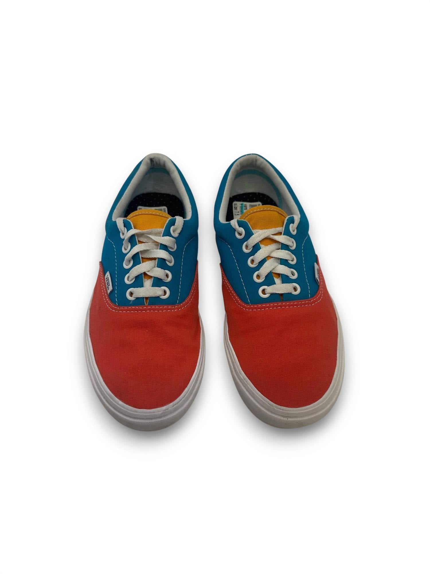 Vans Women's Comfycush Era Sneaker in multi block - women's sneaker - detail view