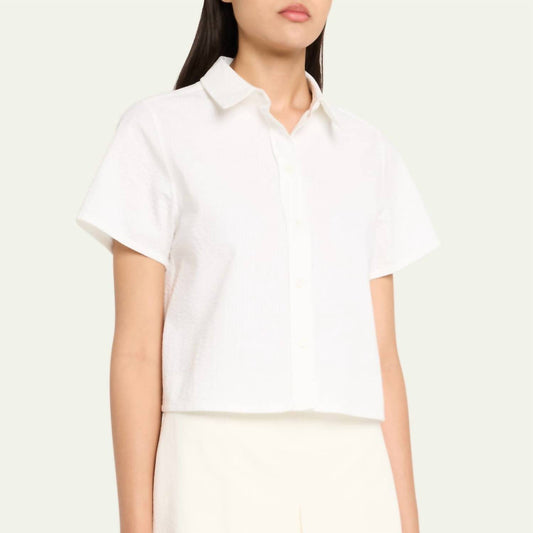 Frame - Seersucker Top