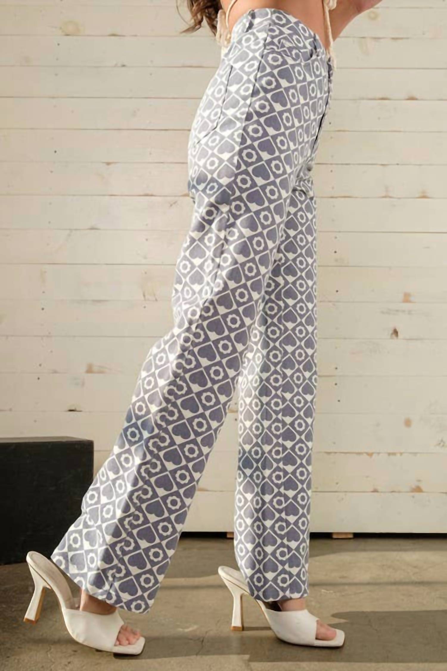 Papermoon - Remi Heart Check Pants