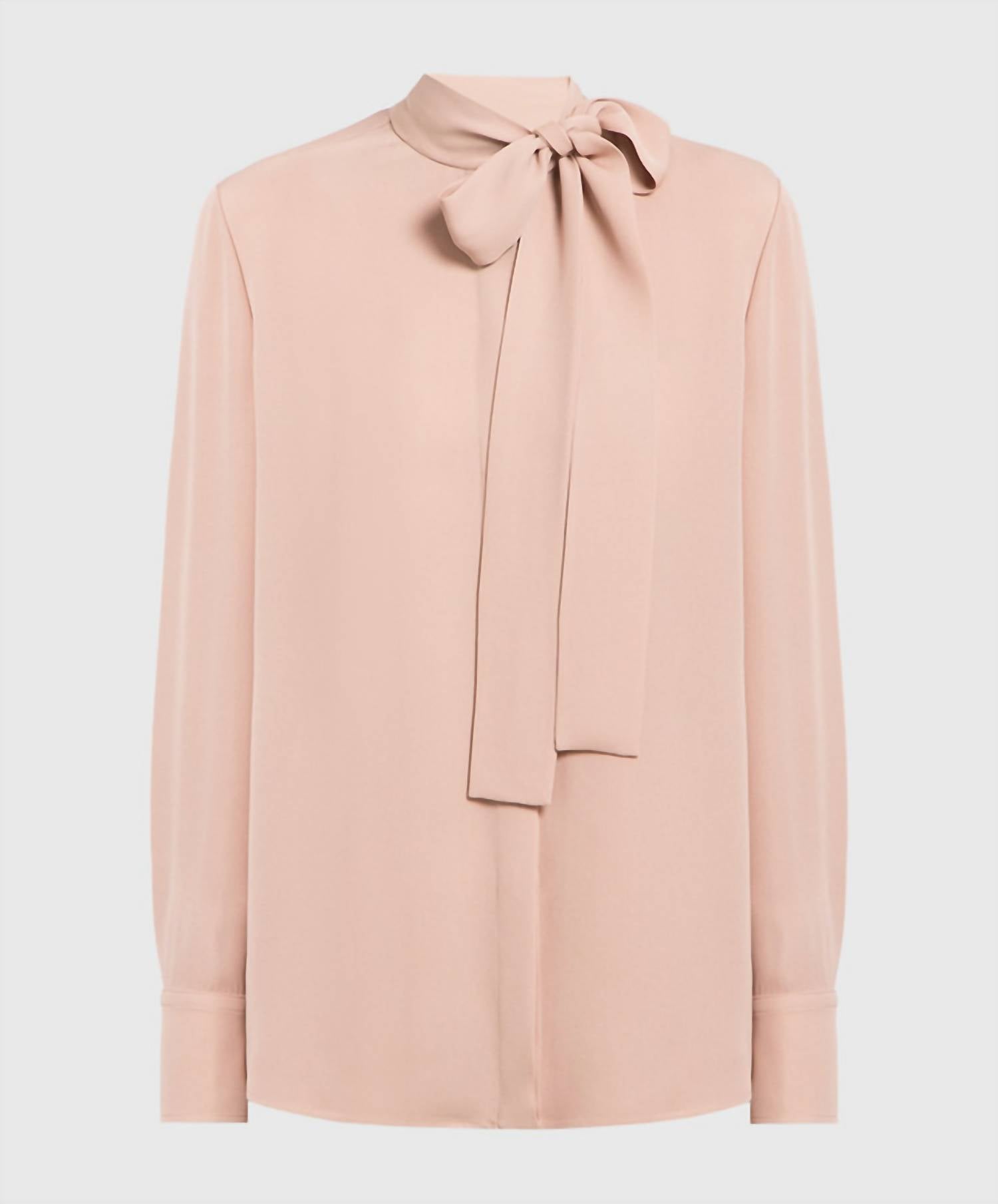 Valentino - Bow Tie Silk Blouse
