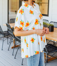 Jodifl - Blissed Out Button Up Babydoll Tunic