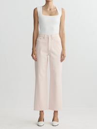 DL1961 - Women's Karmine Refined Wide Leg High Rise Jeans in ballet - women's jeans