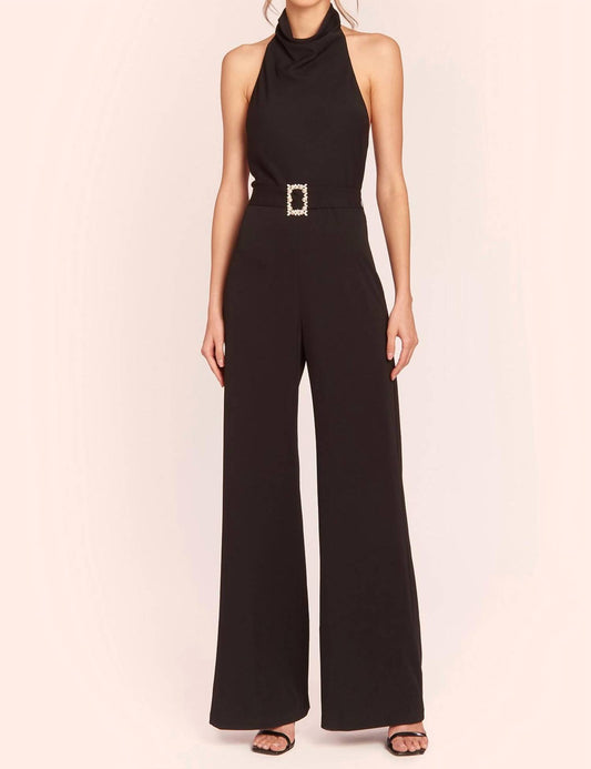 Amanda Uprichard - Samba Halter Open Back Jumpsuit