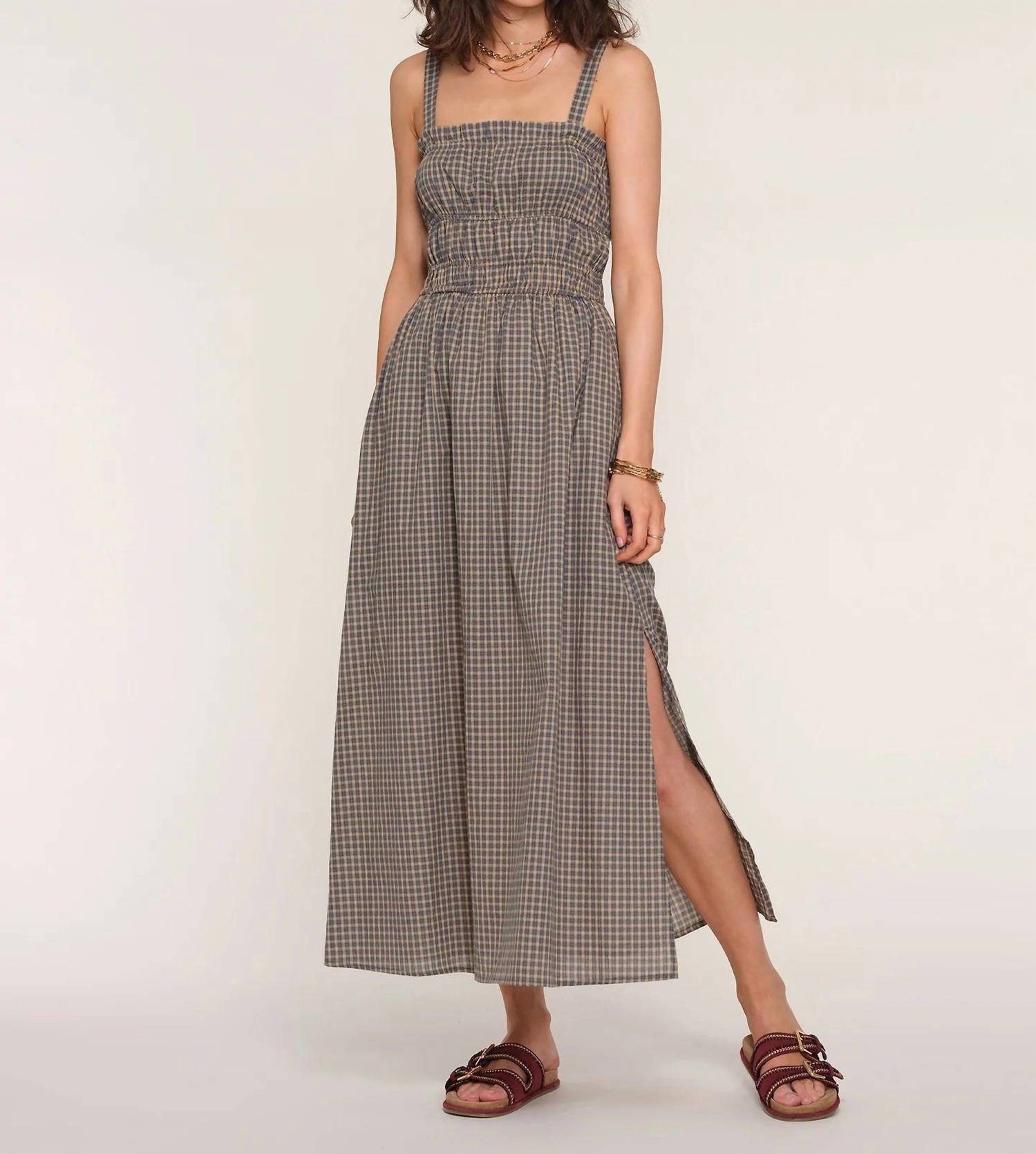Heartloom - Auburn Gingham Voile Dress