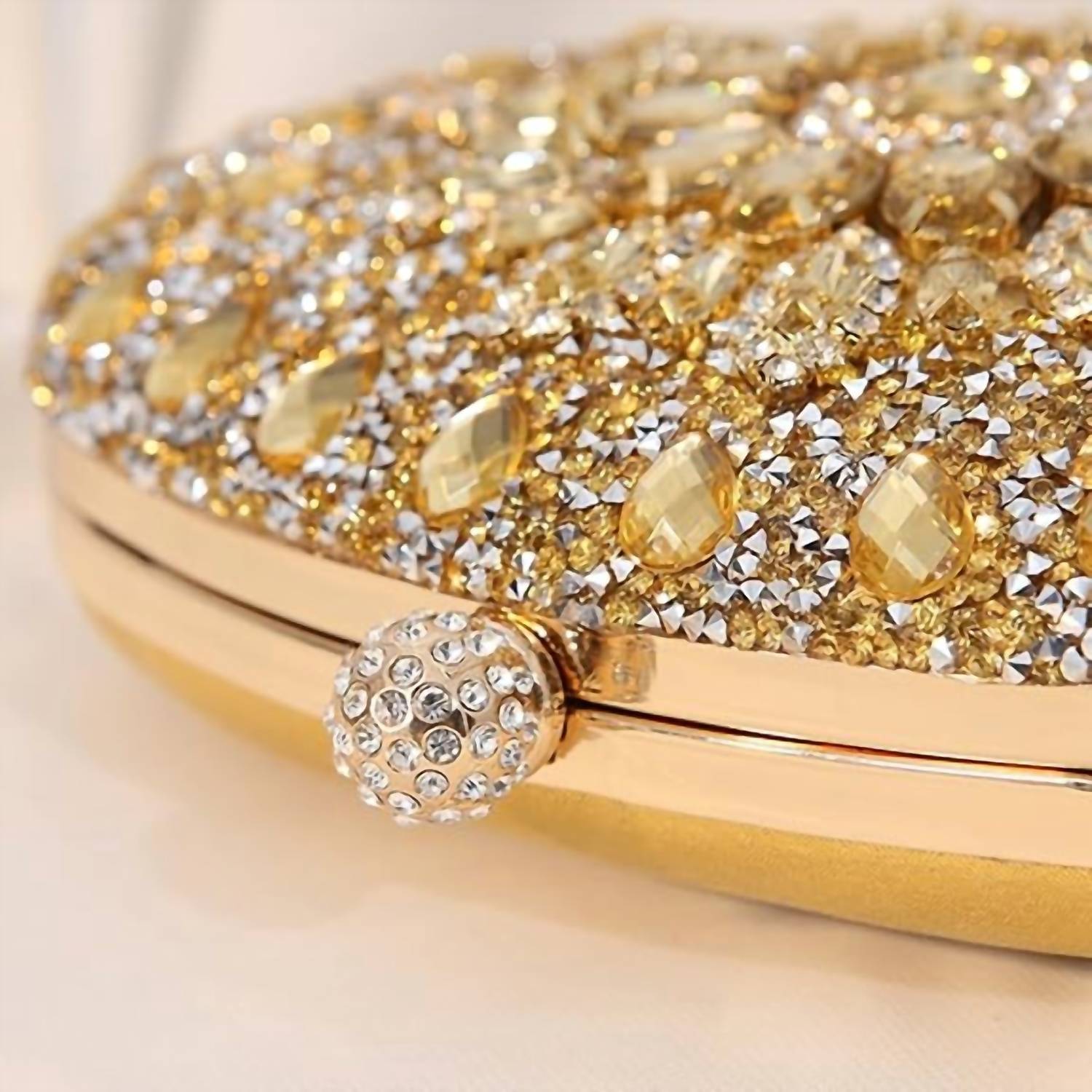 Ramla - Women's Infinity Gemstone Evening Clutch
