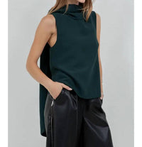Whiteroom+Cactus - Aria Attached Scarf Woven Top