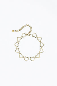 HARDCORE LOVE HEART CHOKER