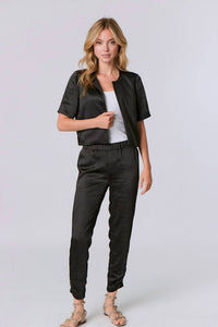J. Society - Short Sleeve Open Cardigan
