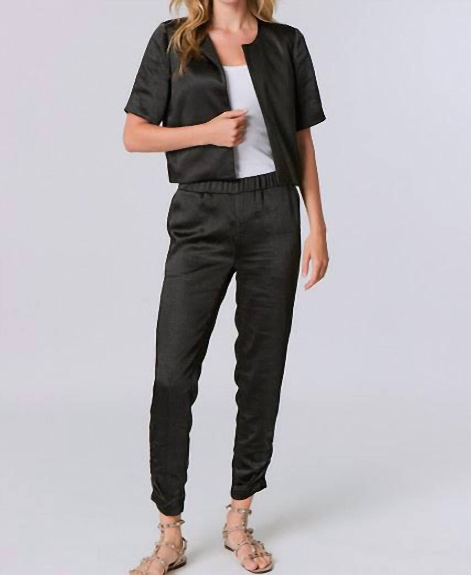 J. Society - Short Sleeve Open Cardigan
