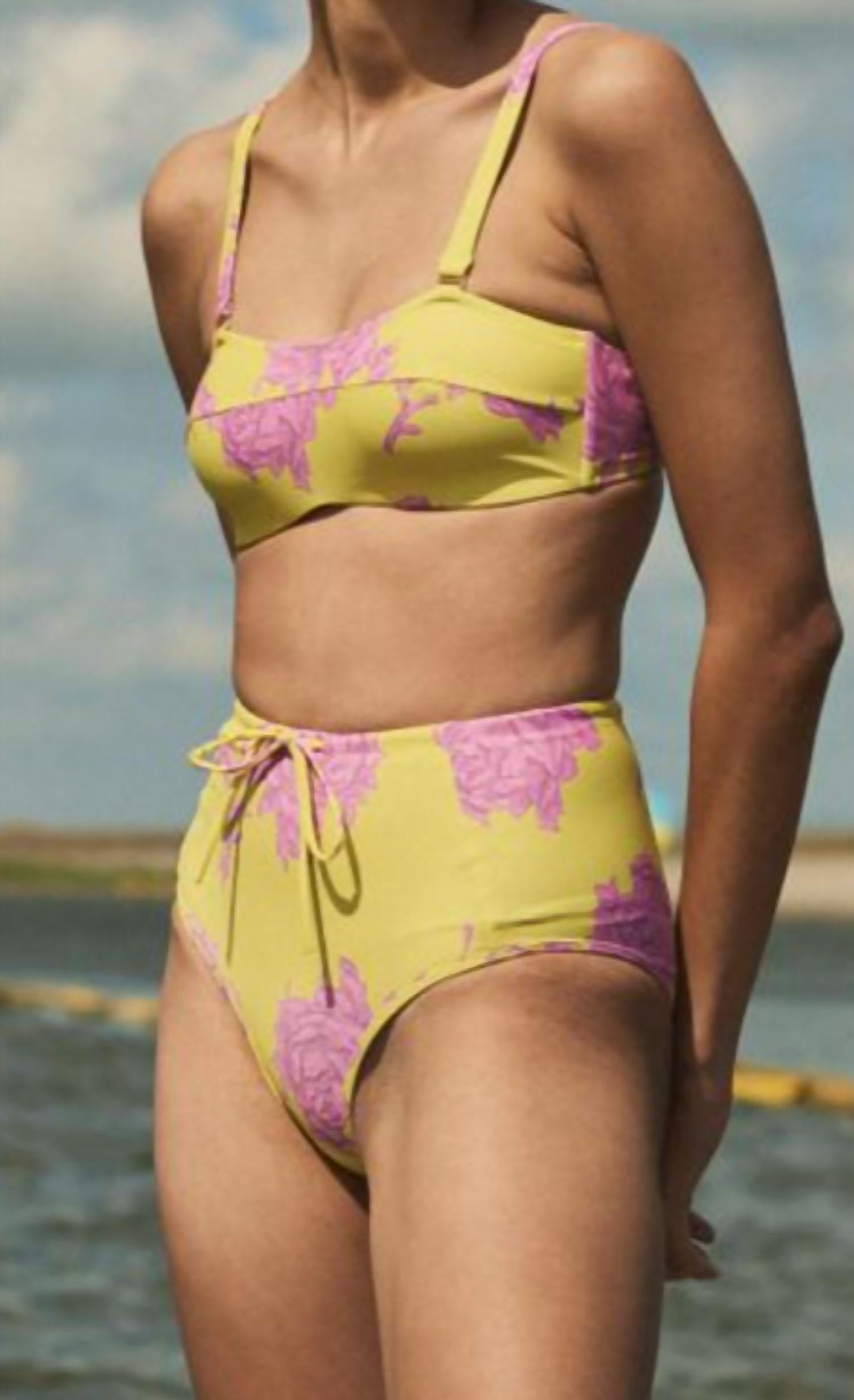 Bower Women's Kit Bikini Bottom in shattered story - women's swimwear