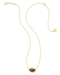 Kendra Scott Women's Football Short Pendant Necklace in gold - women's jewelry