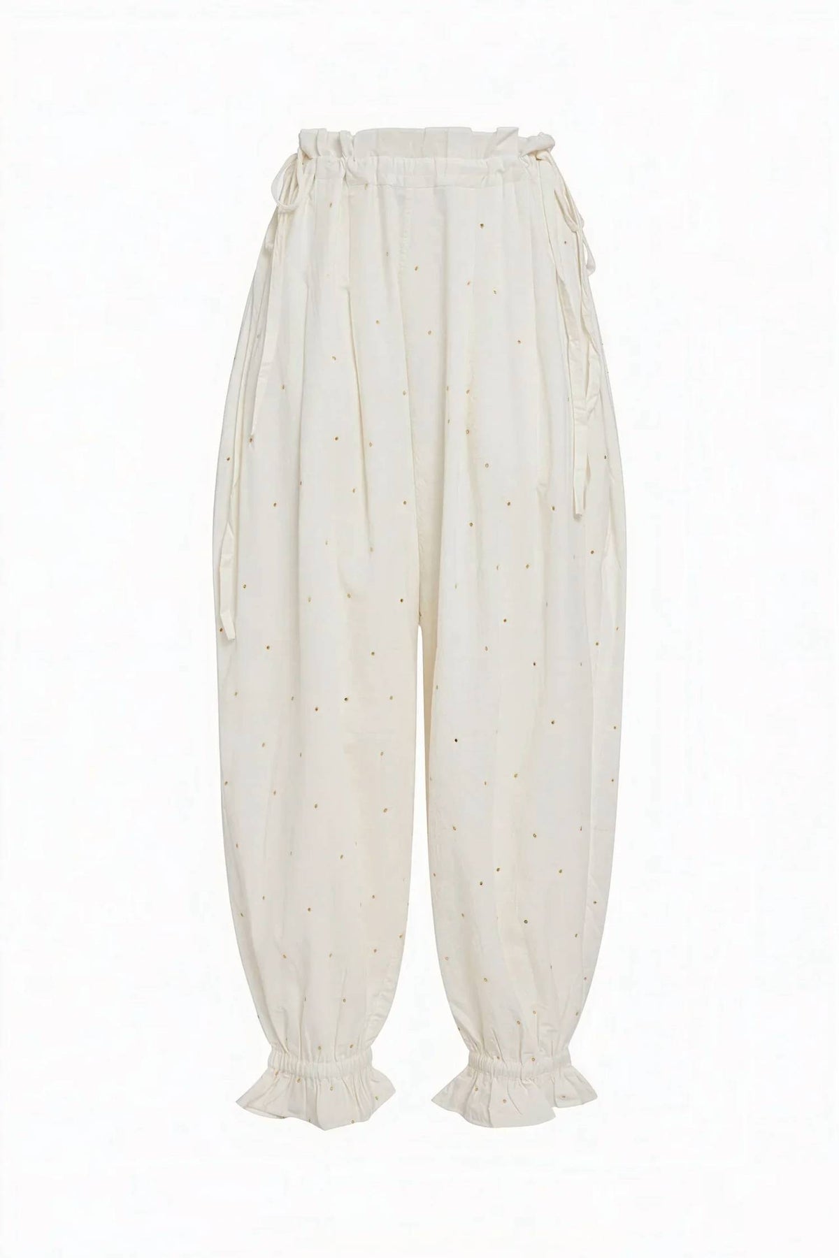 Coniglio - Ruffle Hem Harem Pant