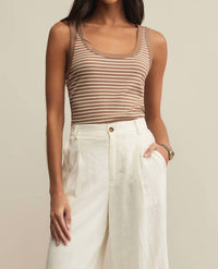 Z Supply - Elin Stripe Rib Tank Top