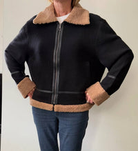 Lisa Todd - The Moto Wool Knit Jacket