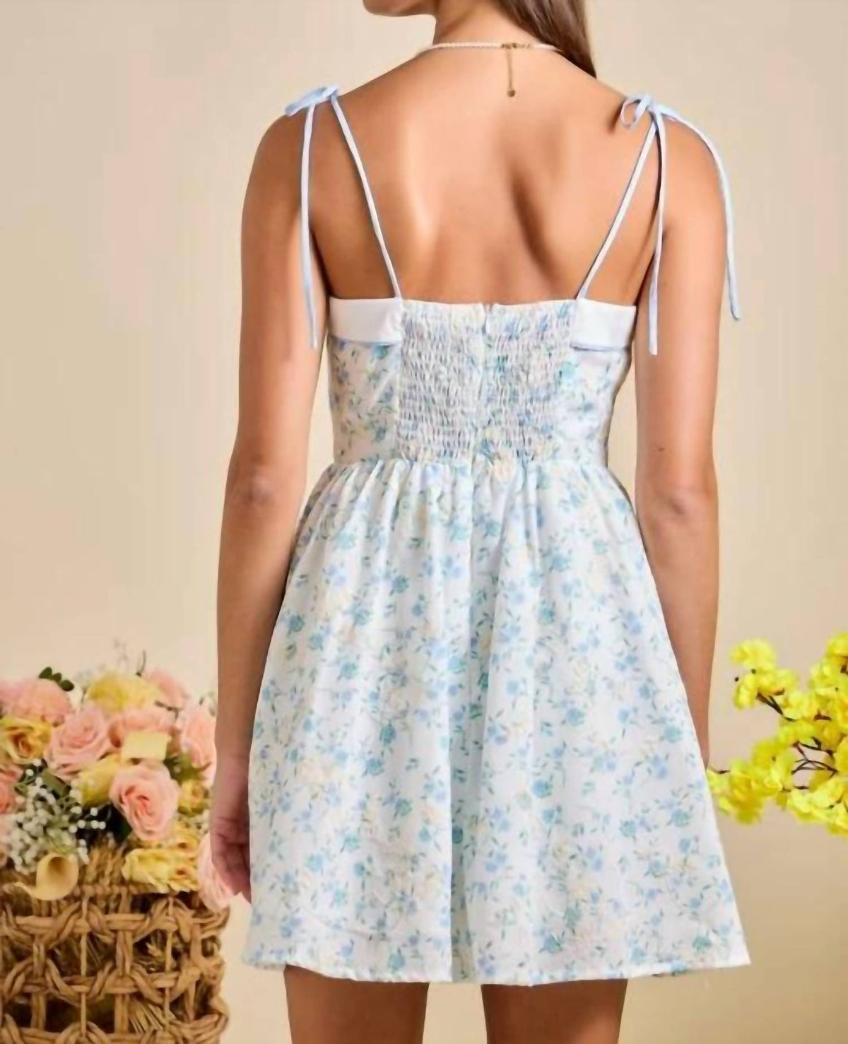 Main Strip - Floral Strappy Summer Sundress