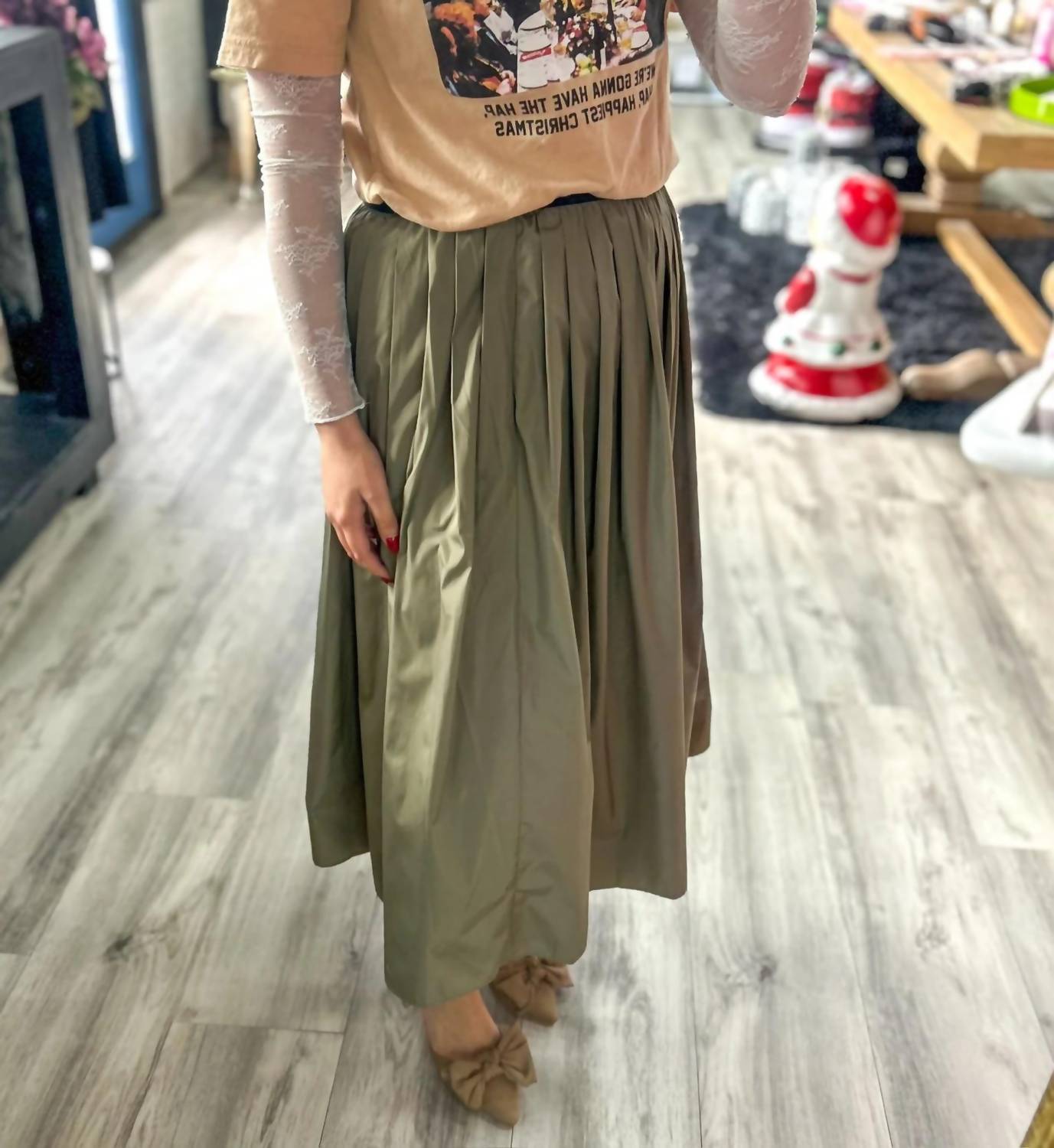 Bucketlist - Evergreen Elegance Skirt
