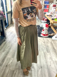 Bucketlist - Evergreen Elegance Skirt