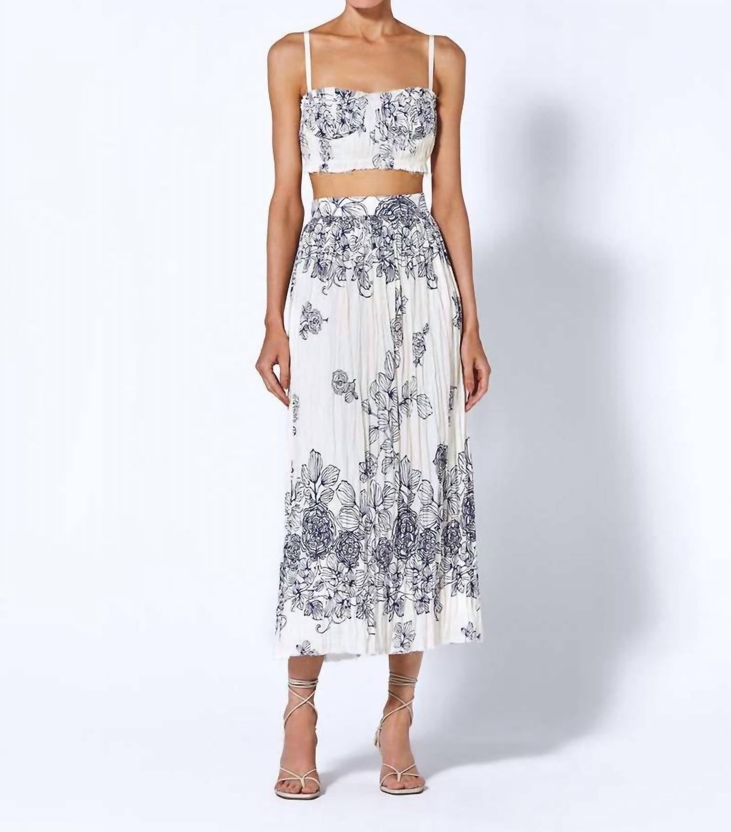 ALEXIS Sunisa Skirt in iris - women's skirt