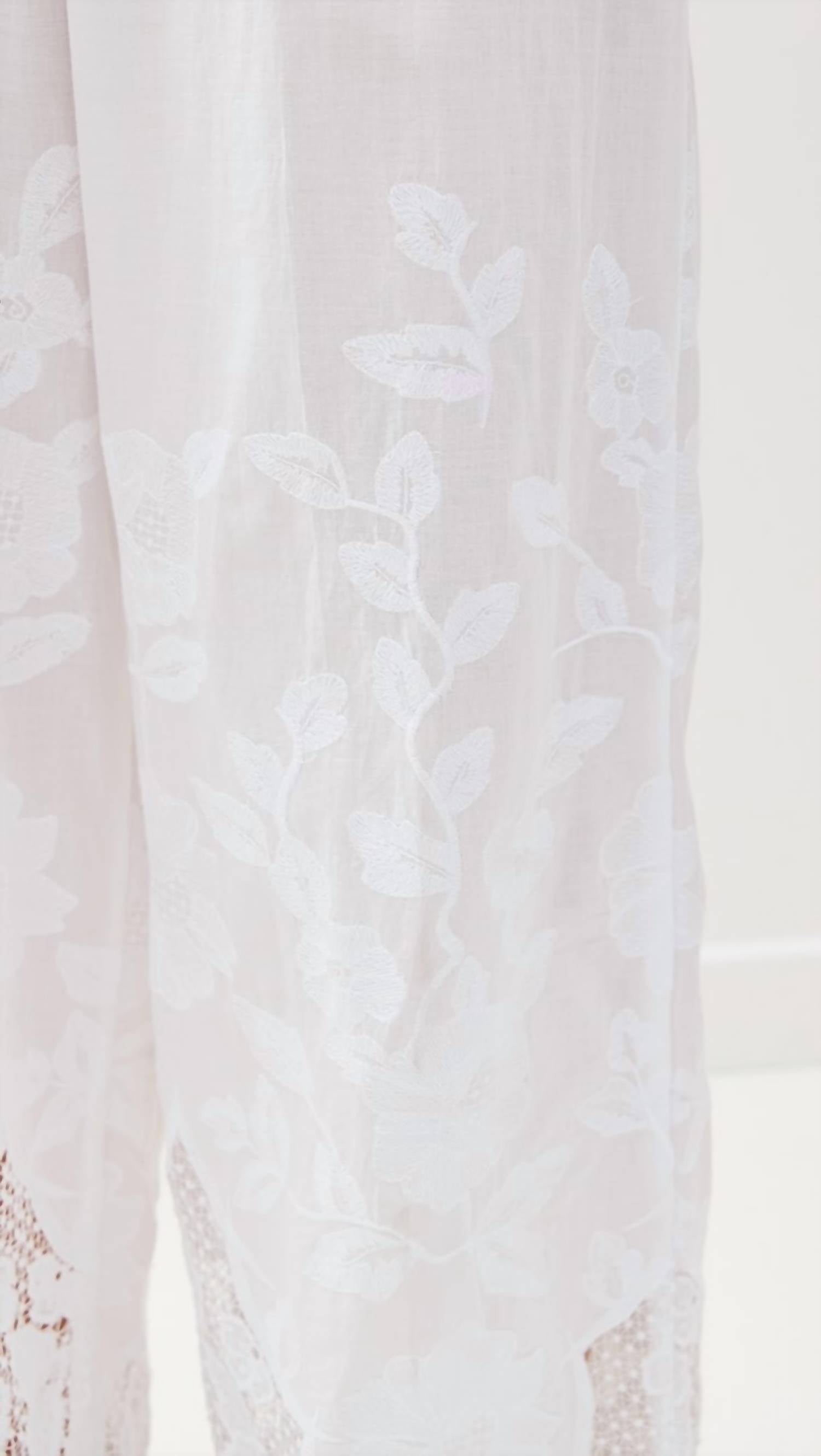Vitamin A - Flora Broderie Wide Leg Pant