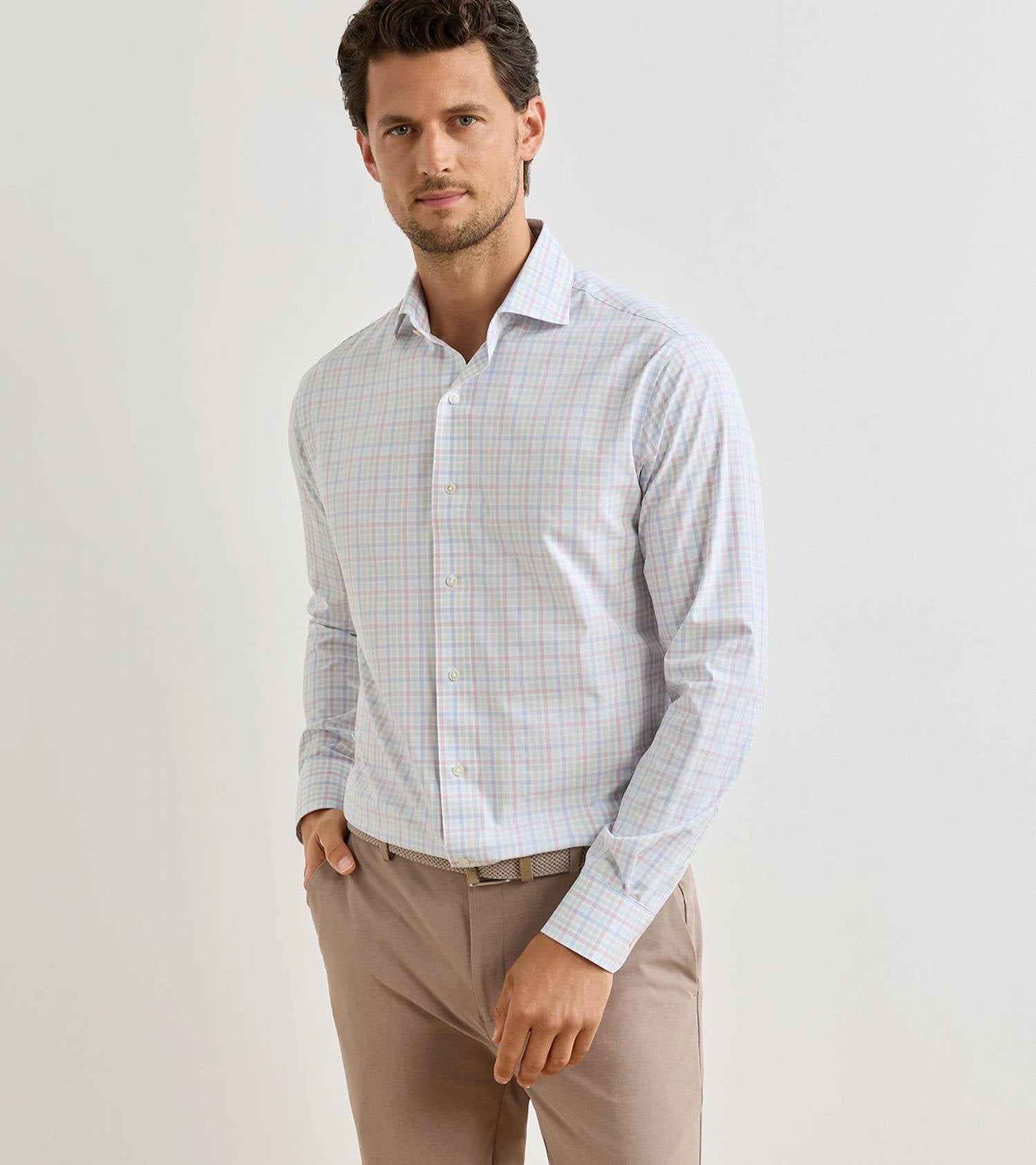 Peter Millar - Basin Performance Poplin Sport Shirt