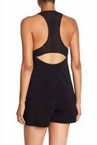 A.L.C. - Crochet Back Detail Racer Tank Top
