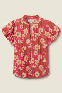 Trovata - Women's Luna Puff Sleeve Blouse