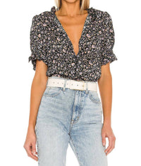 Selkie - Bistro Scalloped Hem Blouse