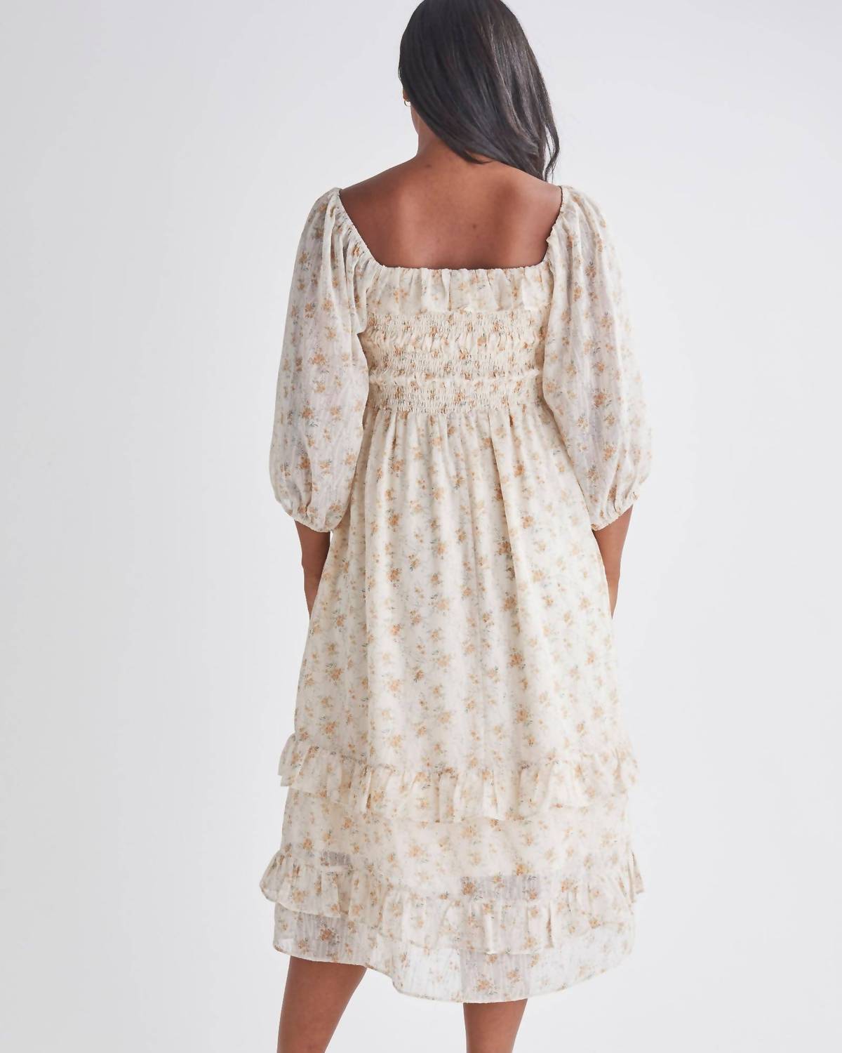 Angel Maternity - Daisy Romantic Maternity Baby Shower Dress