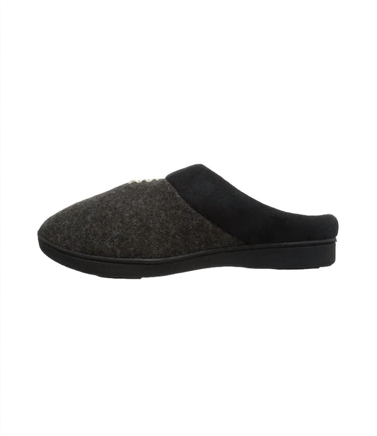 Isotoner - Women's Marisol Microsuede Hoodback Slipper