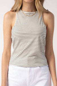 Frame - Le High Racer Striped Tank