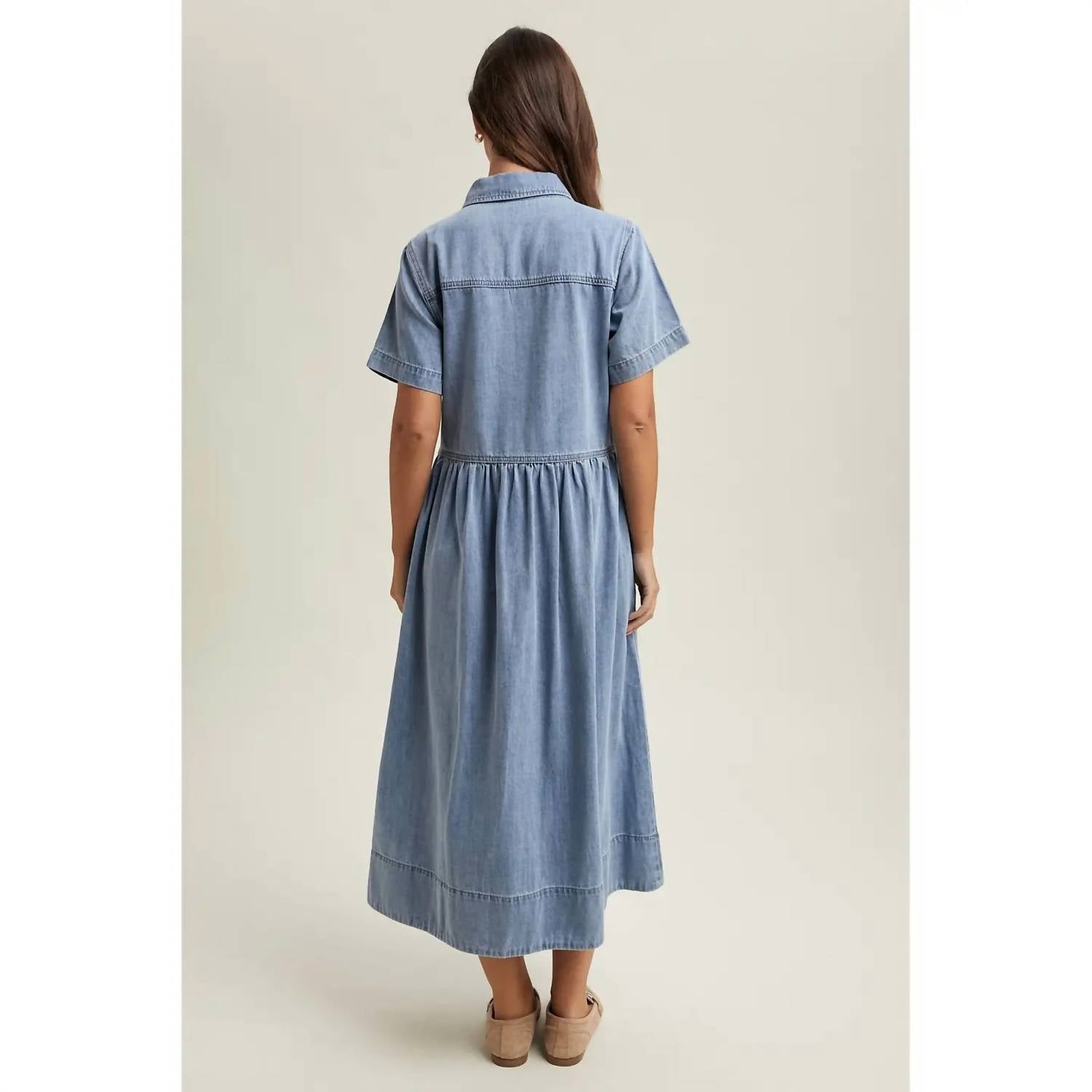 Wishlist - Button Front Shirt Dress