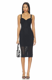 L'Agence - Michelle Bra Cup Pointelle Dress