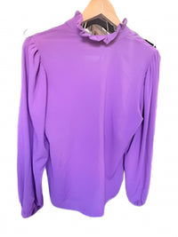 Giorgia Jo - Women's Chic Smocked Cuff Blouse