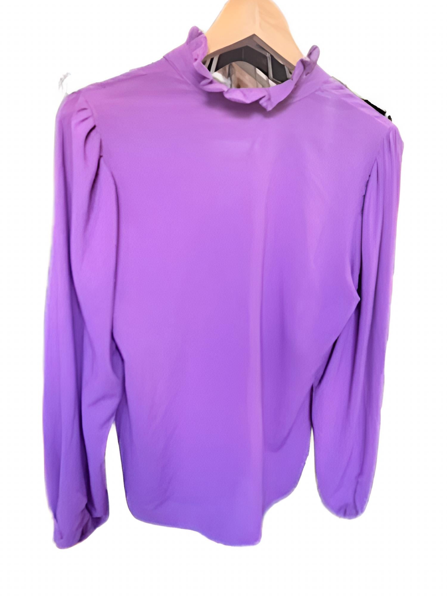 Giorgia Jo - Women's Chic Smocked Cuff Blouse