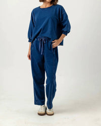 sundays Ryan Wide Leg Pants in denim - women's pants - alternate view