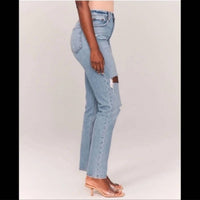 Abercrombie & Fitch - Ultra High Rise 90s Straight Jean