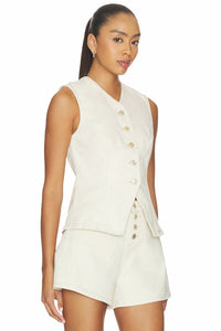 7 For All Mankind - Lady V-neck Vest