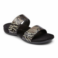 VIONIC WOMEN'S RANDI II SLIDE SANDAL in black - women's sandal