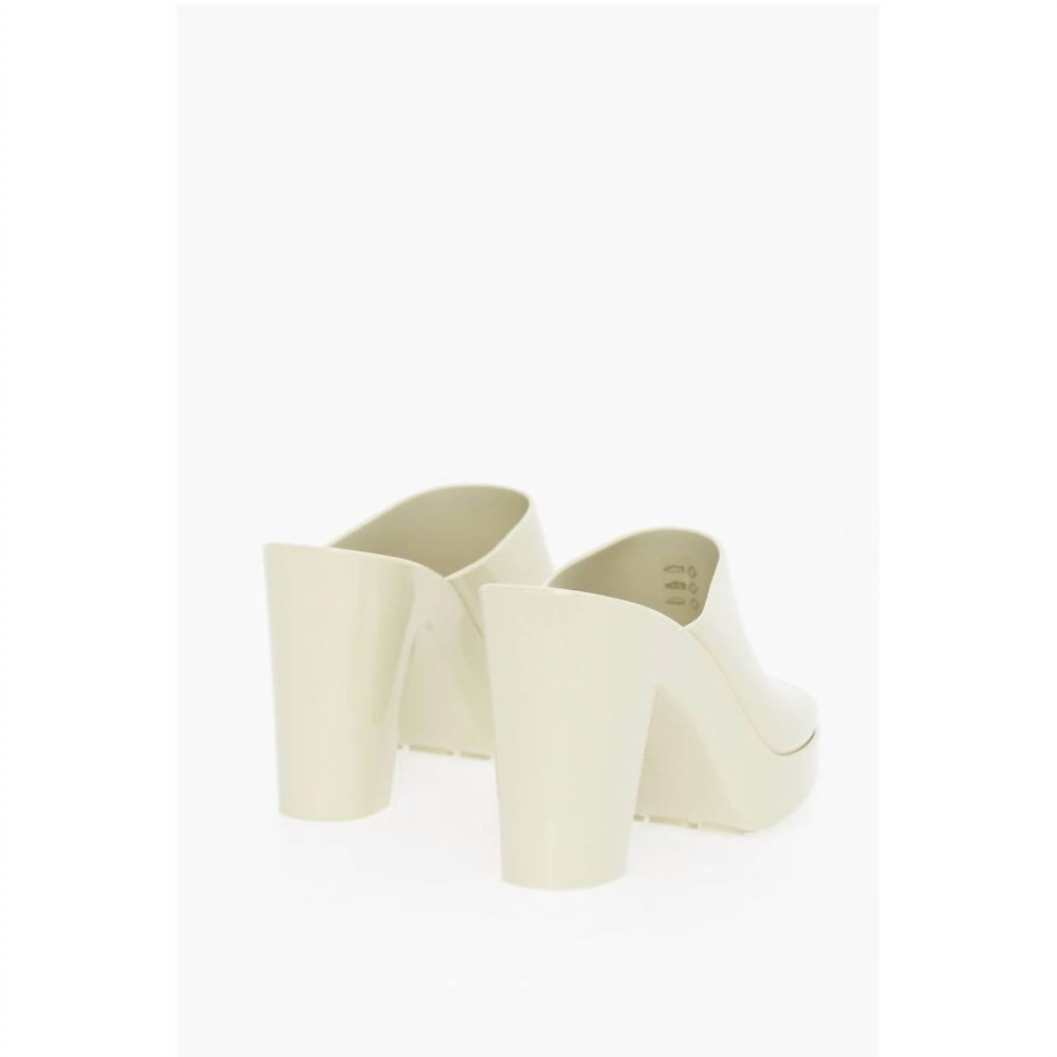 Bottega Veneta - Women's Rubber Gleam Heeled Sandals
