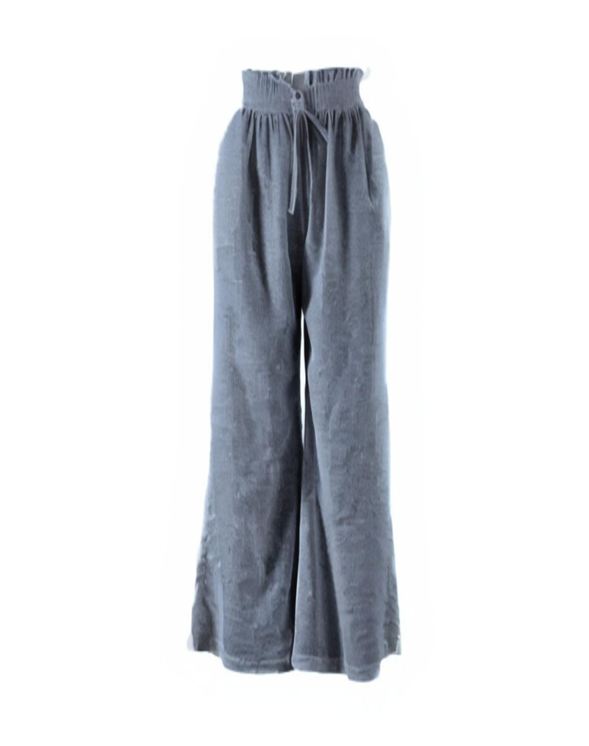 Nary - Women's High Waisted Linen Lounge Pant