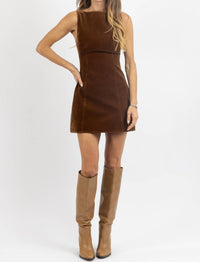Sofie The Label - LOUISA AMBER VELVET DRESS